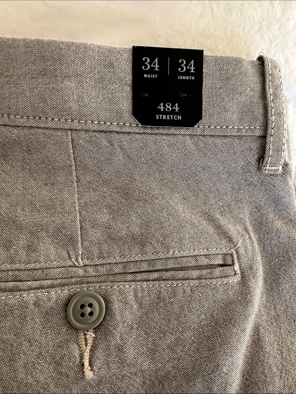 NWT - J. Crew Men's Light Gray Chino Pants